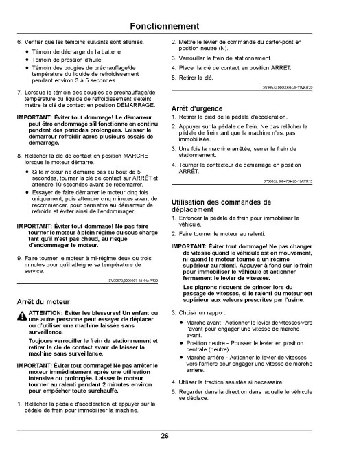 John Deere TH 6x4 Diesel Gator Utility Vehicles (SN: 200001 - 210000) (Export Edition) Operators Manual (OMUC39477)