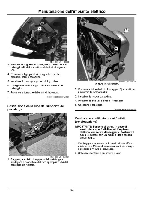 John Deere XUV855M S4 Gator Utility Vehicles (SN: from 090001) (Export Edition) Operators Manual (OMUC42256)
