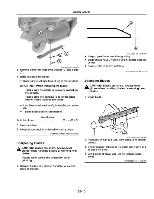 John Deere ZTrak Z997M, Z997R and Z998R Max-Frame Mowers (North America) Operators Manual (OMUC42688E)
