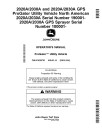 John Deere ProGator 2020A,2030A (SN:190001-); 2020A GPS,2030A GPS (SN:100001-) Utility Vehicles (N.America) Operators Manual (OMUC42873E)