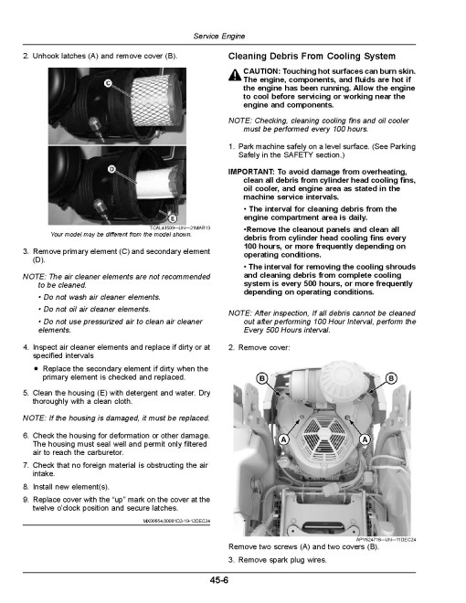 John Deere ZTrak Z920M, Z930M, Z950M/R, Z955M/R, Z960M, Z965M/R, Z970R, Z975M, Z985R Mowers (North America) Operators Manual (OMUC43279E)