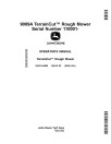 John Deere TerrainCut 9009A Rough Mowers (SN: 110001 - 120000) (Export Edition) Operators Manual (OMUC44660)