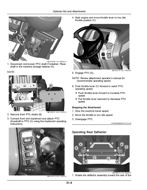 John Deere X950R (SN from 140001) Lawn Tractors (Export Edition) Operators Manual (OMUC44881E)