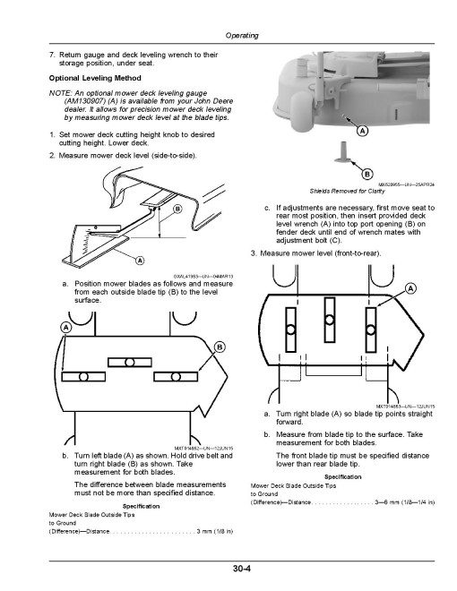 John Deere Select Series X584 and X590 (SN: 210001-230000) Lawn Tractors (Export Edition) Operators Manual (OMUC44951E)