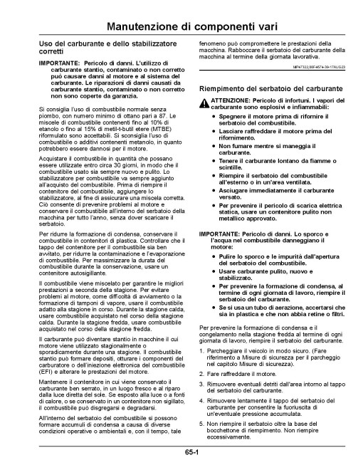 John Deere X117R, X147R and X167R (SN: 070001-) Lawn Tractors (Export Edition) Operators Manual (OMUC44975)