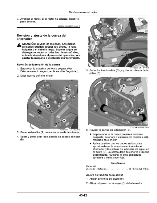 John Deere ZTrak Pro Z994R (SN: 090001-100000) Zero-Turn Diesel Mowers (North America) Operators Manual (OMUC45503)
