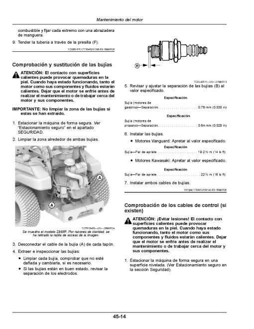 John Deere ZTrak Z920M, Z930M, Z950M/R, Z955M/R, Z960M, Z965M, Z970R, Z975M, Z985R Mowers (North America) Operators Manual (OMUC46547)