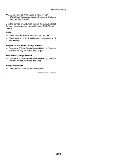 John Deere 1550, 1570, 1575, 1580 and 1585 TerrainCut Front Mowers (SN. from 140001) (N.America) Operators Manual (OMUC47410)