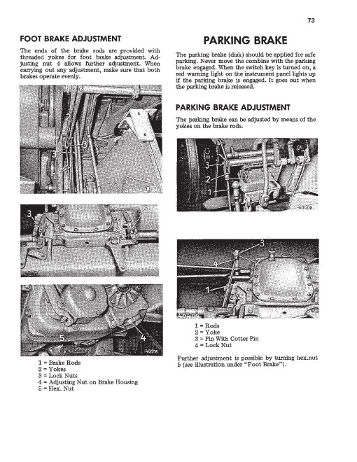 John Deere 530, 630 and 730 Combines (Europe) Operators Manual (OMZ90763)