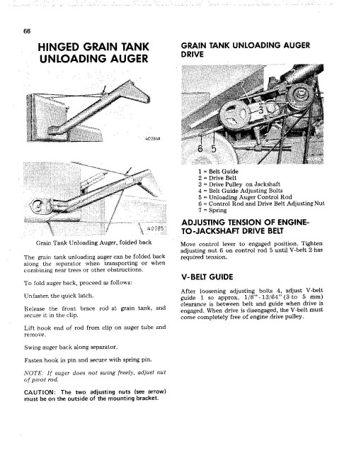 John Deere 330 and 430 Combines (Europe) Operators Manual (OMZ90808)