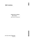 John Deere 955 Combines (SN: up to 018097) (Europe) Operators Manual (OMZ91109)