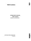 John Deere 1055 Combines (SN: up to 047200) (Europe) Operators Manual (OMZ91605)