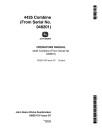 John Deere 4425 Combines (SN: from 048201) Operators Manual (OMZ91797)
