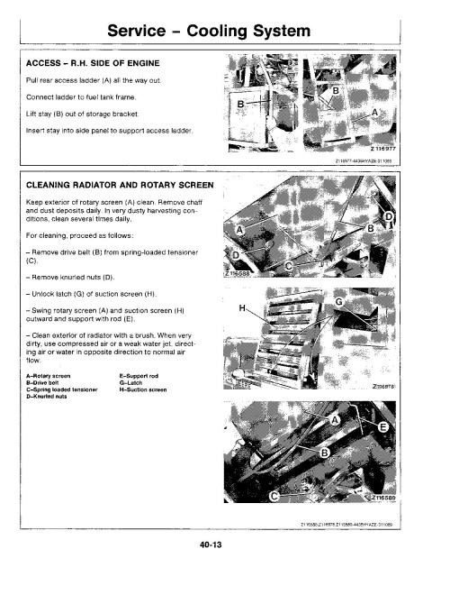 John Deere 4435 Hydro Combines (North America) Operators Manual (OMZ92026)