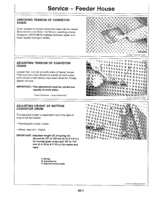 John Deere 1169 SII H and 1169 SII Hydro/4 Combines (SN: from 056350) (Europe) Operators Manual (OMZ92079)