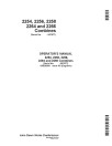 John Deere 2254, 2256, 2258, 2264 and 2266 Combines (SN: up to 067677) (Europe) Operators Manual (OMZ92501)