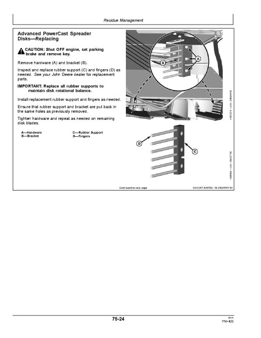 John Deere S660, S670, S680, S685, S690 and HillMaster Combines (MY2016) (Europe) Operators Manual (OMZ93081)