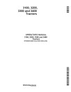 John Deere 3100, 3200, 3300 and 3400 Tractors (Europe) Operators Manual (RT6005012380)
