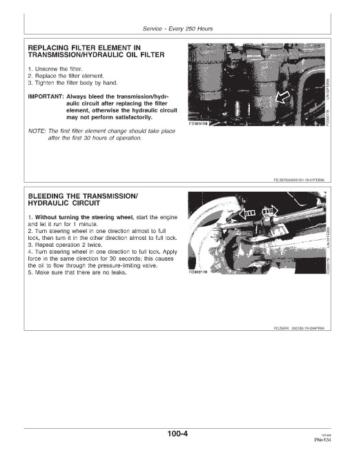John Deere 3110, 3210, 3310 and 3410 Tractors (SN: up to 099999, Europe) Operators Manual (RT6005023112)