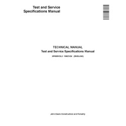 Test And Service Specifications Manual (SP458VOL2)