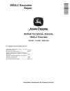 John Deere 160D LC Crawler Excavators Repair Manual (TM10091)