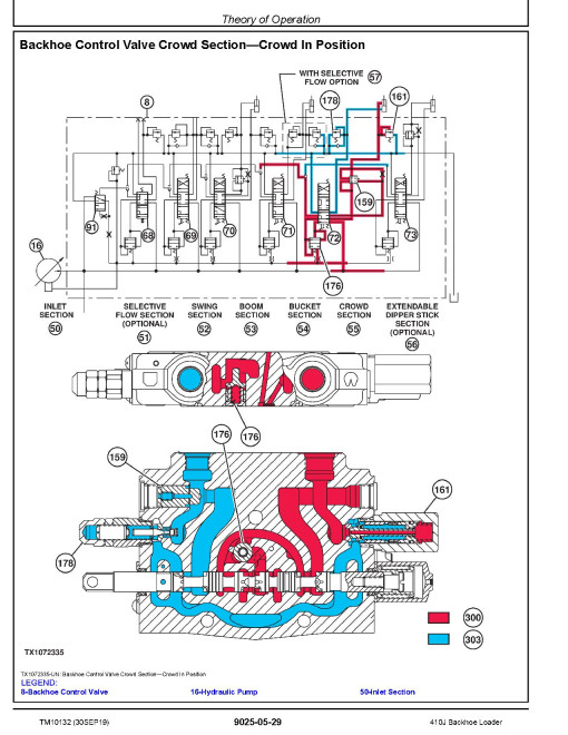 John Deere 410J (SN. before 161616) Backhoe Loaders Operation and Test Manual (TM10132)