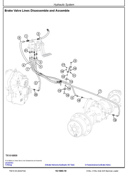 John Deere 310SJ (SN. before 159759) and 315SJ (SN. before 300868) Side Shift Backhoe Loaders Repair Manual (TM10146) John Deere 310SJ (SN. before 159759) and 315SJ (SN. before 300868) Side Shift Backhoe Loaders Repair Manual (TM10146)