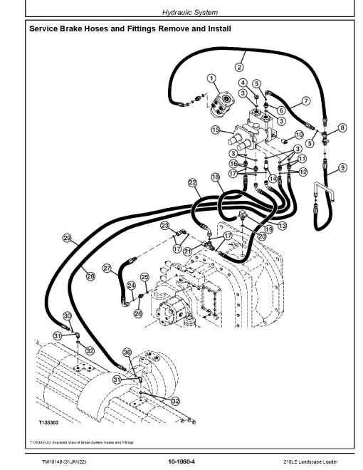 John Deere 210LE (SN. from 888004) Landscape Loaders Repair Manual (TM10149) John Deere 210LE (SN. from 888004) Landscape Loaders Repair Manual (TM10149)