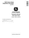 John Deere 7260 (SN: 000101-) Cotton Pickers Technical Manual (TM102019)
