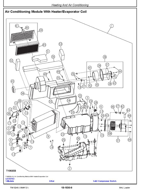 John Deere 644J (SN. from 611232) 4WD Loaders Repair Manual (TM10246) John Deere 644J (SN. from 611232) 4WD Loaders Repair Manual (TM10246)