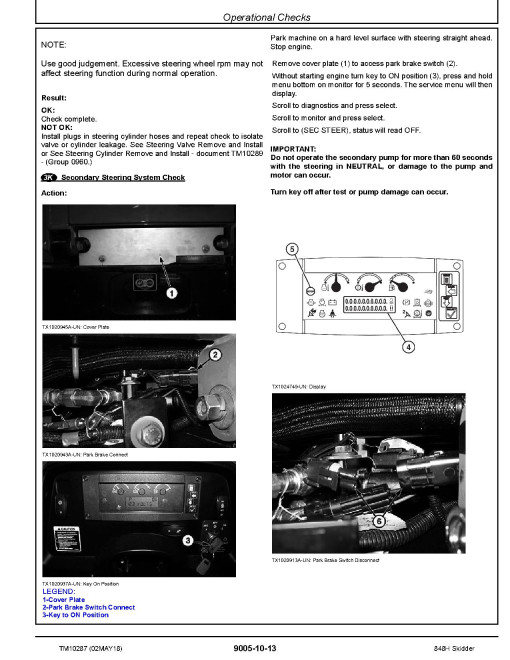 John Deere 848H (SN: -630435) Grapple Skidders Operation and Test Manual (TM10287) John Deere 848H (SN: -630435) Grapple Skidders Operation and Test Manual (TM10287)