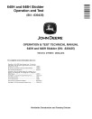 John Deere 640H Cable Skidders and 648H Grapple Skidders Operation and Test Manual (TM10312)