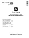 John Deere 640H Cable Skidders and 648H Grapple Skidders (SN: -630435) Repair Manual (TM10313)