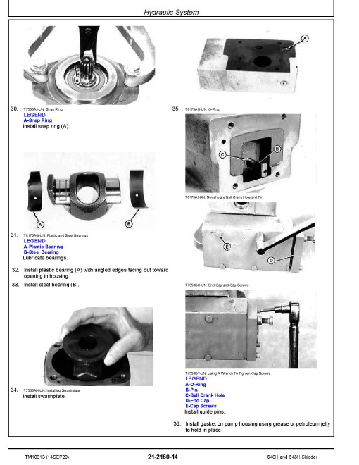 John Deere 640H Cable Skidders and 648H Grapple Skidders (SN: -630435) Repair Manual (TM10313) John Deere 640H Cable Skidders and 648H Grapple Skidders (SN: -630435) Repair Manual (TM10313)