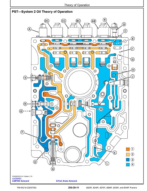 John Deere 8225R, 8245R, 8270R, 8295R, 8320R and 8345R Tractors (SN: 001001-053099) Diagnostic Manual (TM104219) John Deere 8225R, 8245R, 8270R, 8295R, 8320R and 8345R Tractors (SN: 001001-053099) Diagnostic Manual (TM104219)