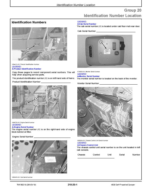 John Deere 4630 Self-Propelled Sprayers Diagnostic Manual (TM106219) John Deere 4630 Self-Propelled Sprayers Diagnostic Manual (TM106219)