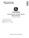 John Deere 850JR Military Crawler Dozers Operation and Test Manual (TM10779)