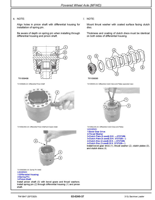 John Deere 310J (SN. from 159760) Backhoe Loaders Repair Manual (TM10847) John Deere 310J (SN. from 159760) Backhoe Loaders Repair Manual (TM10847)