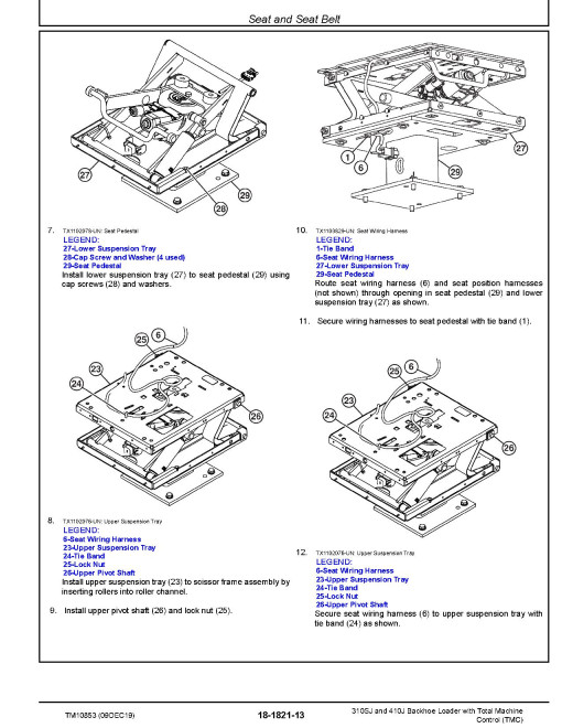John Deere 410J Backhoe Loaders and 310SJ Side Shift Loaders with TMC Repair Manual (TM10853) John Deere 410J Backhoe Loaders and 310SJ Side Shift Loaders with TMC Repair Manual (TM10853)