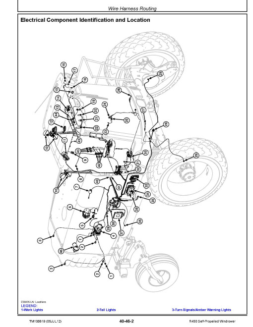 John Deere R450 Self-Propelled Windrowers Repair Manual (TM108619) John Deere R450 Self-Propelled Windrowers Repair Manual (TM108619)