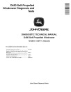 John Deere D450 Self-Propelled Windrowers Diagnostic Manual (TM108919)