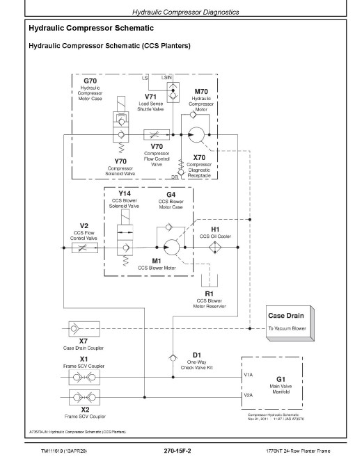 John Deere 24 Row 1770NT (SN. from 740101) Planters Diagnostic Manual (TM111619)