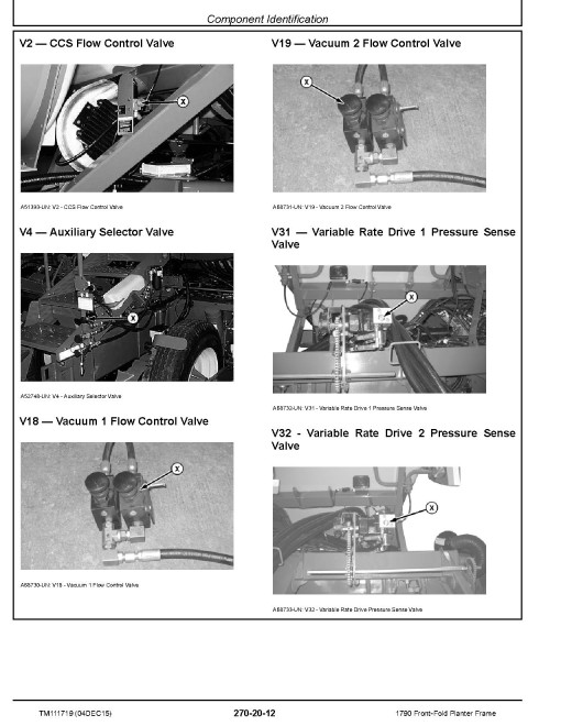 John Deere 1790 (SN. from 740101) Front-Fold Planters Diagnostic Manual (TM111719)