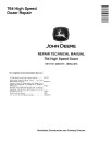 John Deere 764 High Speed Dozers Repair Manual (TM11193)