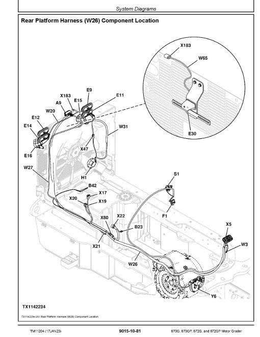 John Deere 670G, 670GP, 672G and 672GP Motor Graders (SN. before 634753) Operation and Test Manual (TM11204) John Deere 670G, 670GP, 672G and 672GP Motor Graders (SN. before 634753) Operation and Test Manual (TM11204)