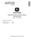 John Deere 304J (SN. from 23372) Compact 4WD Loaders Operation and Test Manual (TM11216)