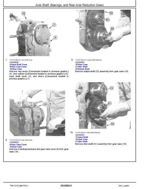 John Deere 344J (SN. from 22914) Compact 4WD Loaders Repair Manual (TM11219) John Deere 344J (SN. from 22914) Compact 4WD Loaders Repair Manual (TM11219)