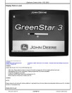 John Deere GreenStar 3 2630 Displays Technical Manual (TM112219)
