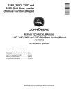 John Deere 319D, 323D Compact Track Loaders, 318D and 320D Skid Steer Loaders Repair Manual (TM11399)