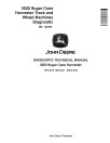 John Deere 3520 (SN. from 120701) Sugar Cane Harvesters Diagnostic Manual (TM114419)